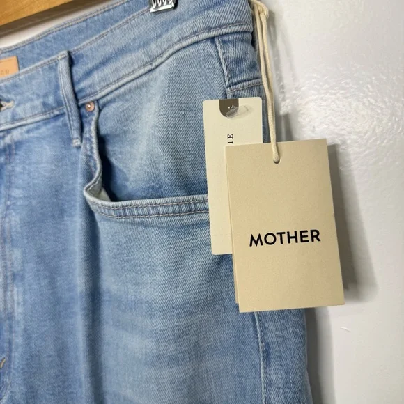 MOTHER NWT The Maven Sneak High Rise Straight Leg Jeans - Picture 5 of 10